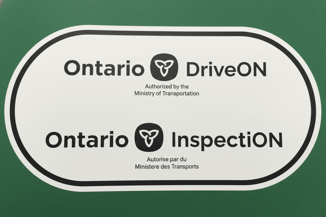 Ontario DriveON Safety Logo