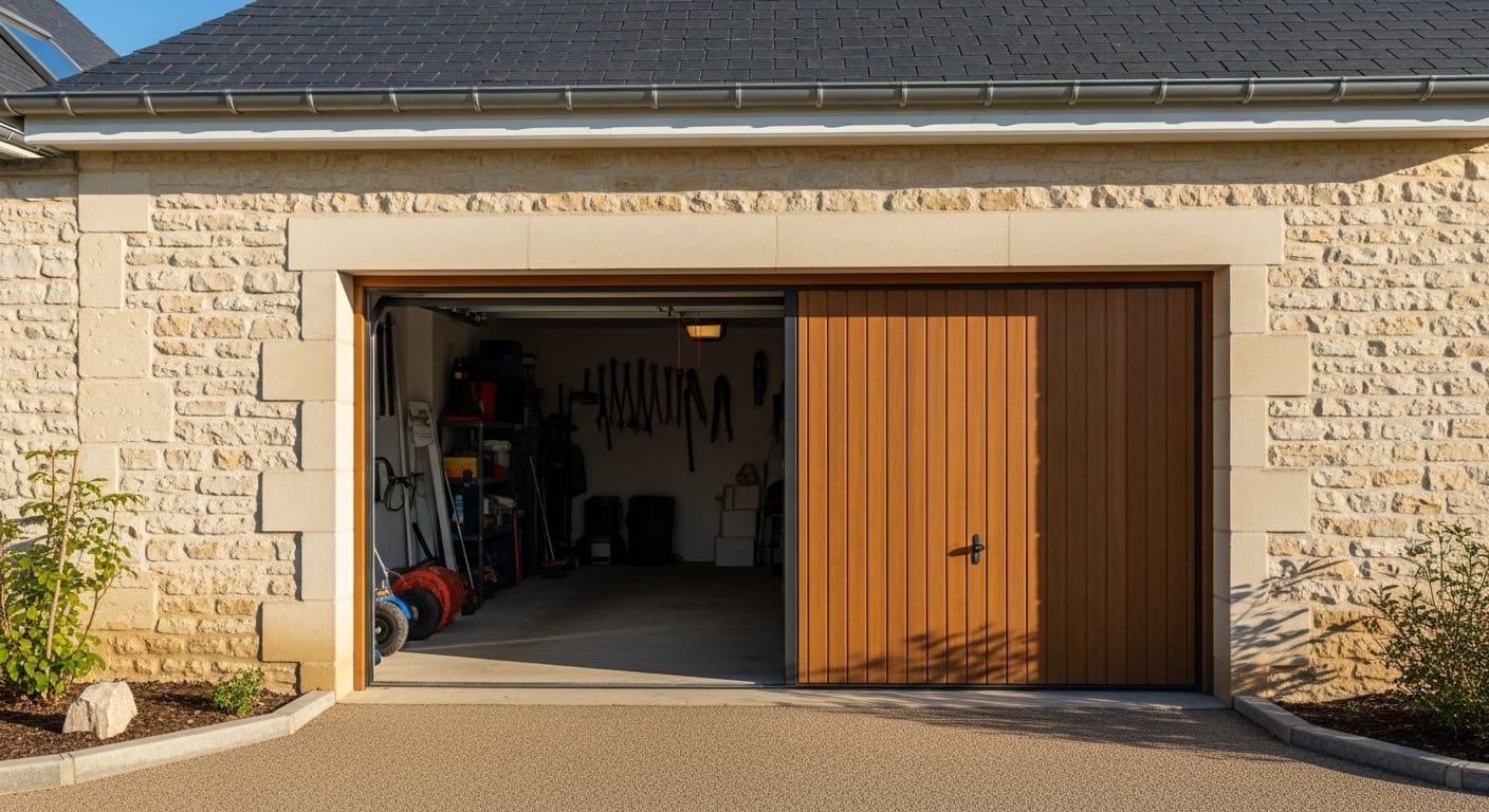 Porte de garage sectionnelle