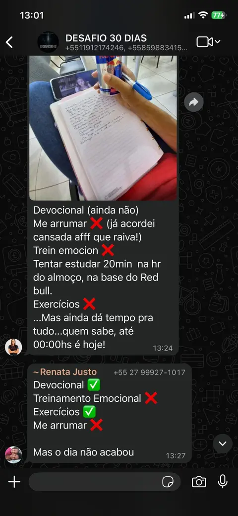 Depoimento de aluna 3