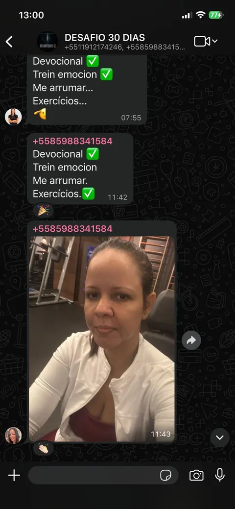 Depoimento de aluna 6