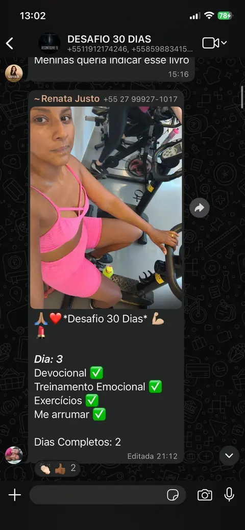 Depoimento de aluna 7
