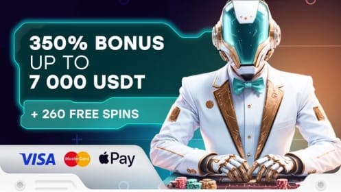 Weiss casino welcome bonus 350% up to 7000 USDT + 260 FS