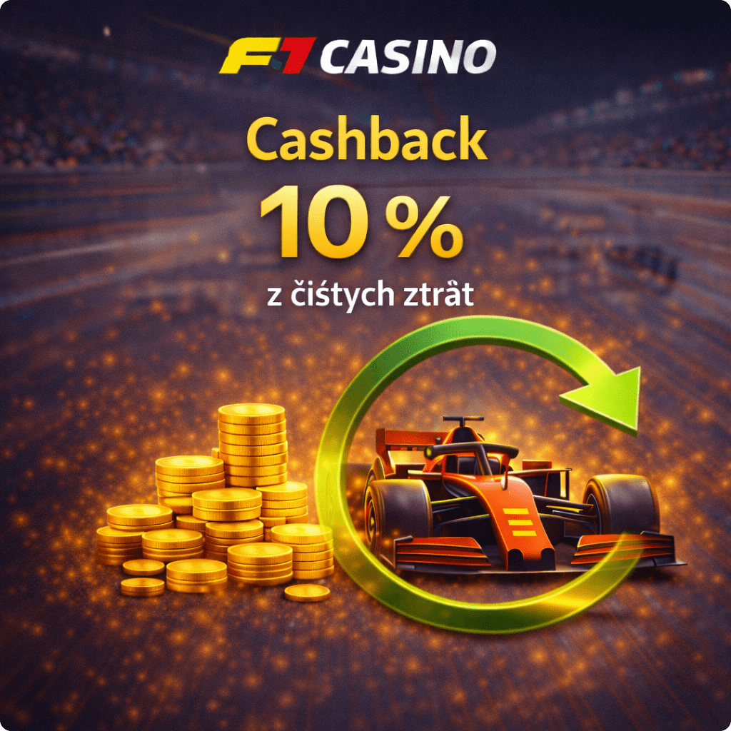 Cashback 10 % z čistých ztrát