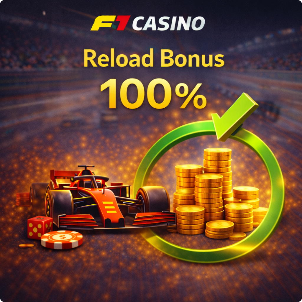 Reload bonus 100 % každý týden