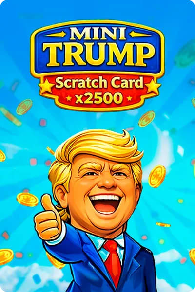 Mini Trump Scratch Card x2500