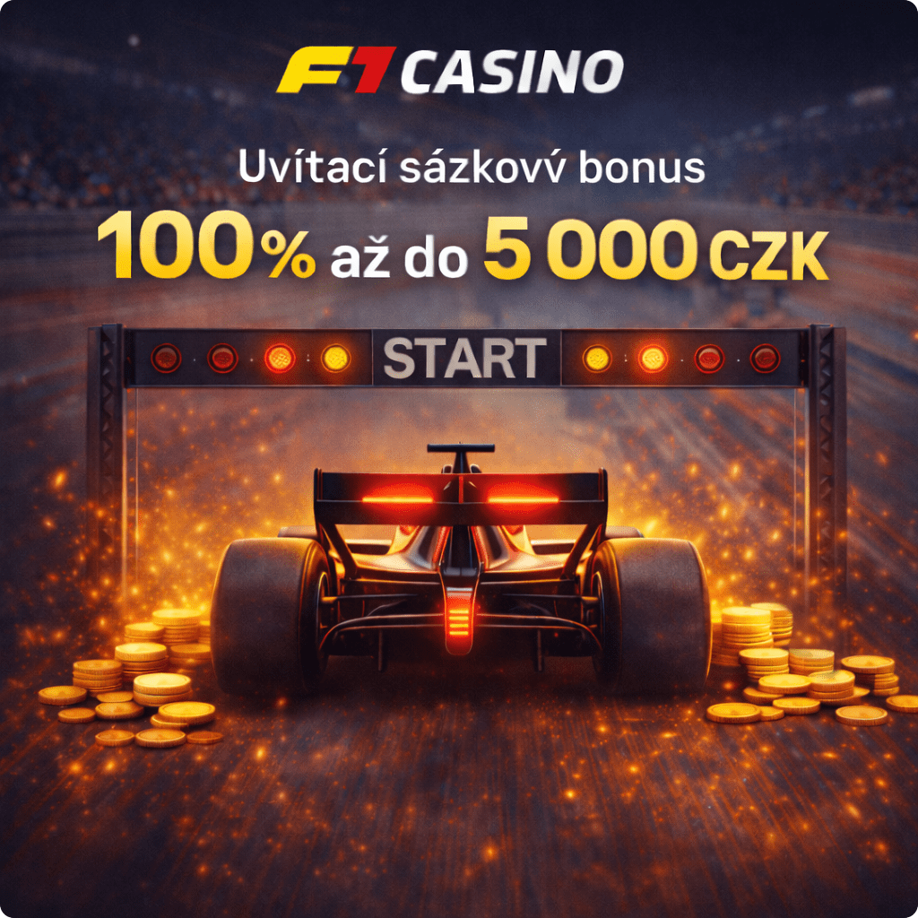 Uvítací sázkový bonus 100 % až do 5 000 CZK