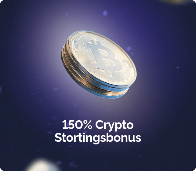 150% Crypto Stortingsbonus