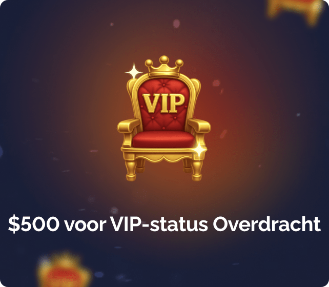 $500 voor VIP-status Overdracht