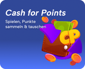 Cash for Points – Punkte eintauschen