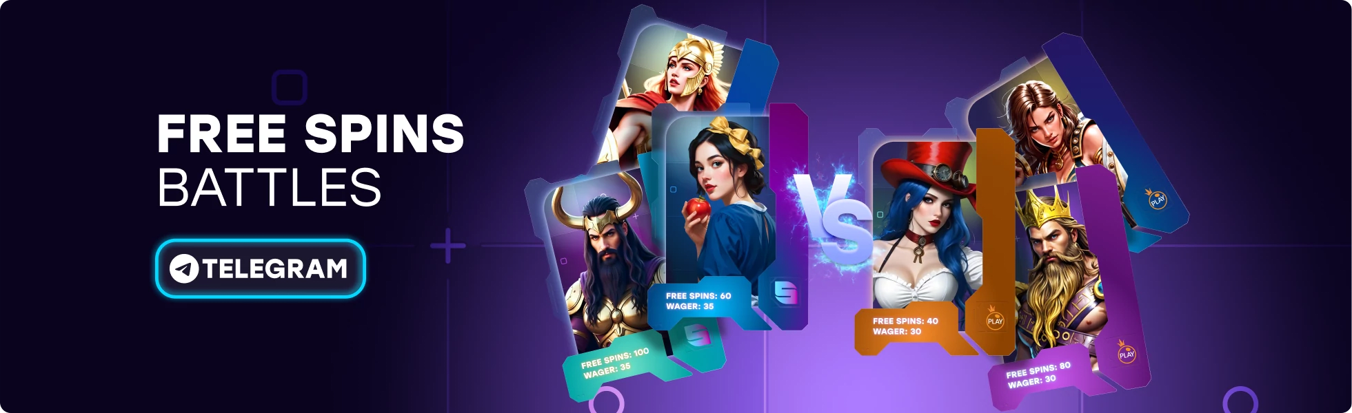Free spins battle