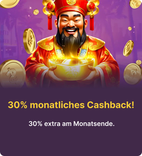 Monatliches Cashback