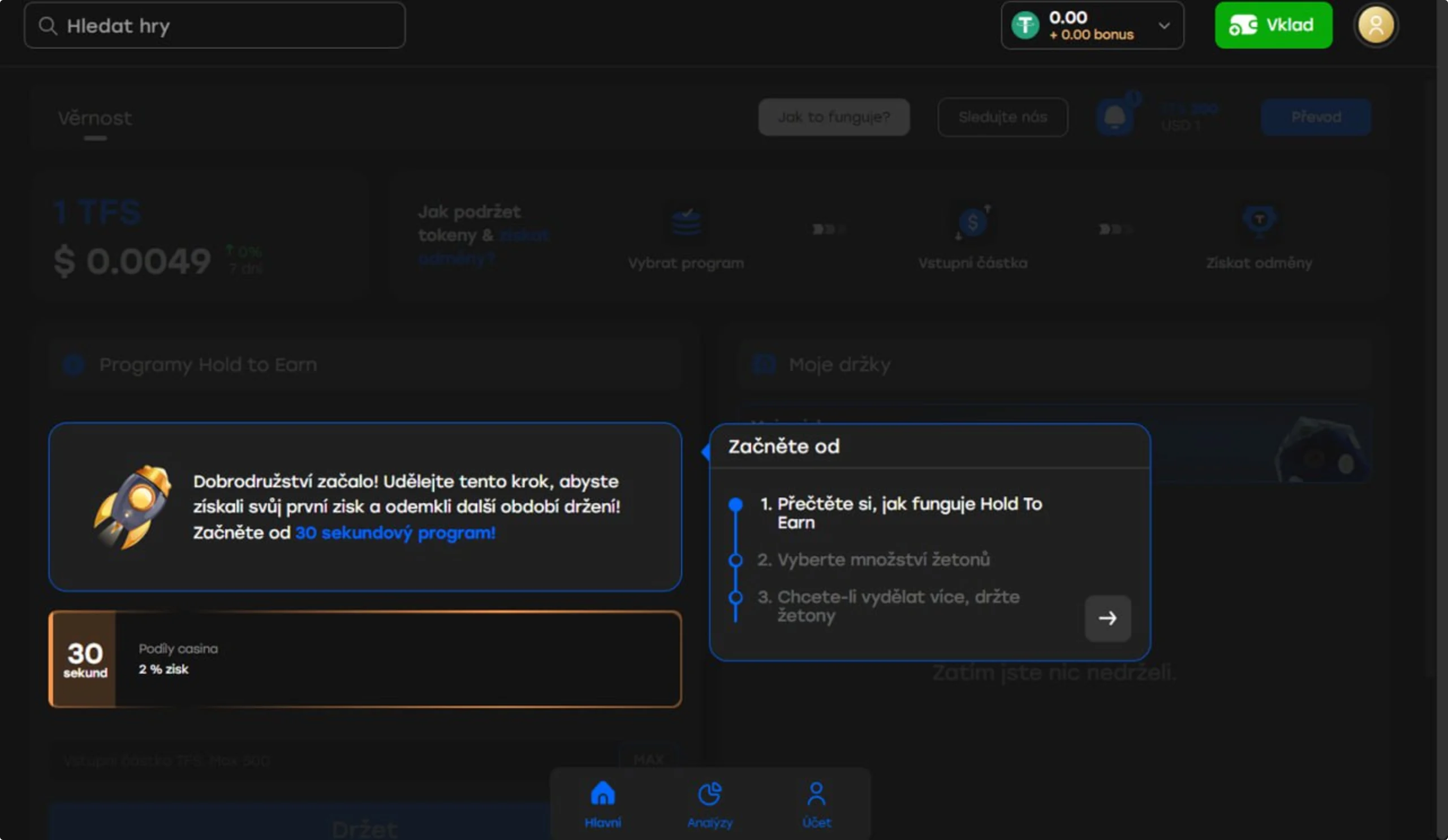 Fairspin TFS jak získat a používat