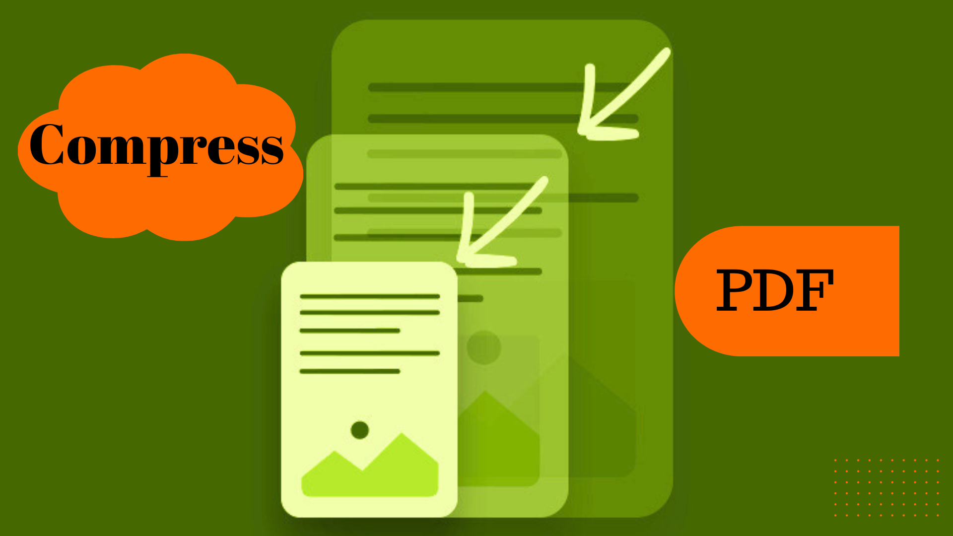 compress files pdf