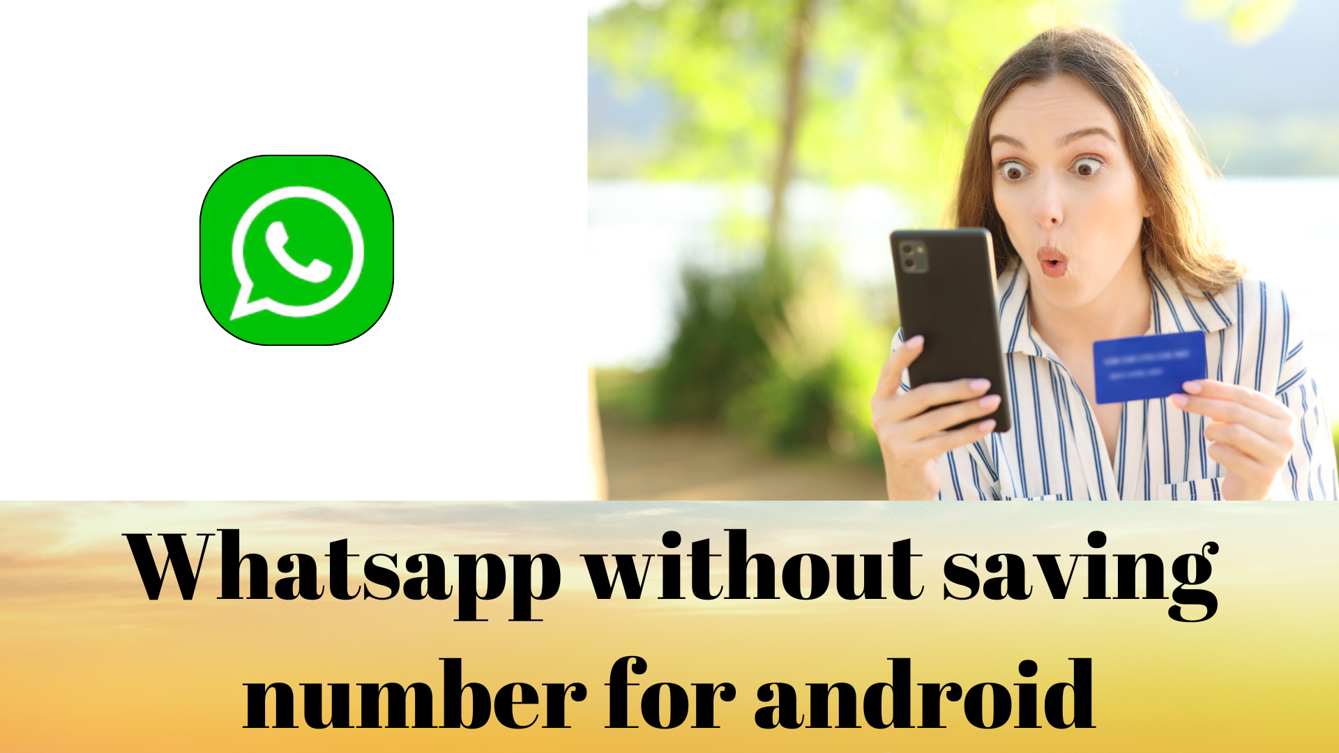 whatsapp message without saving number