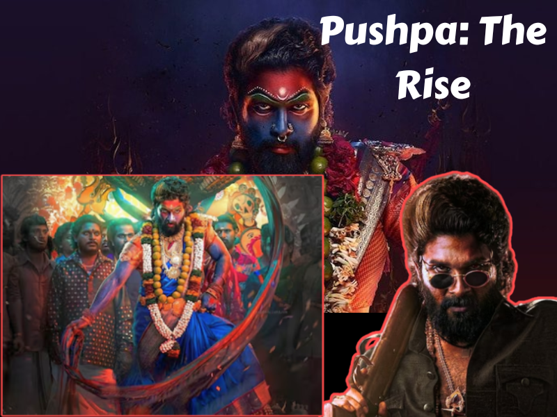 Allu Arjun as Pushpa Raj in a powerful still from Pushpa 2: The Rule, showcasing his intense performance in the 2024 blockbuster