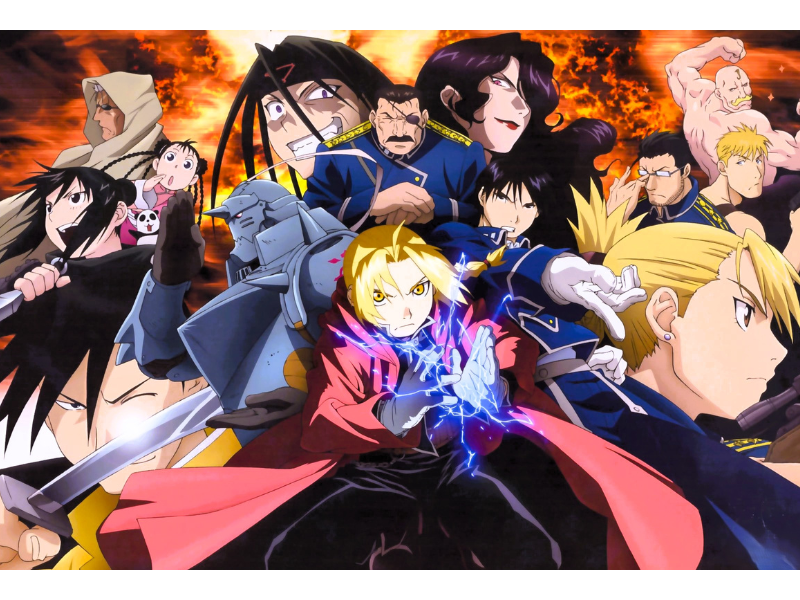 Fullmetal Alchemist: Brotherhood anime poster