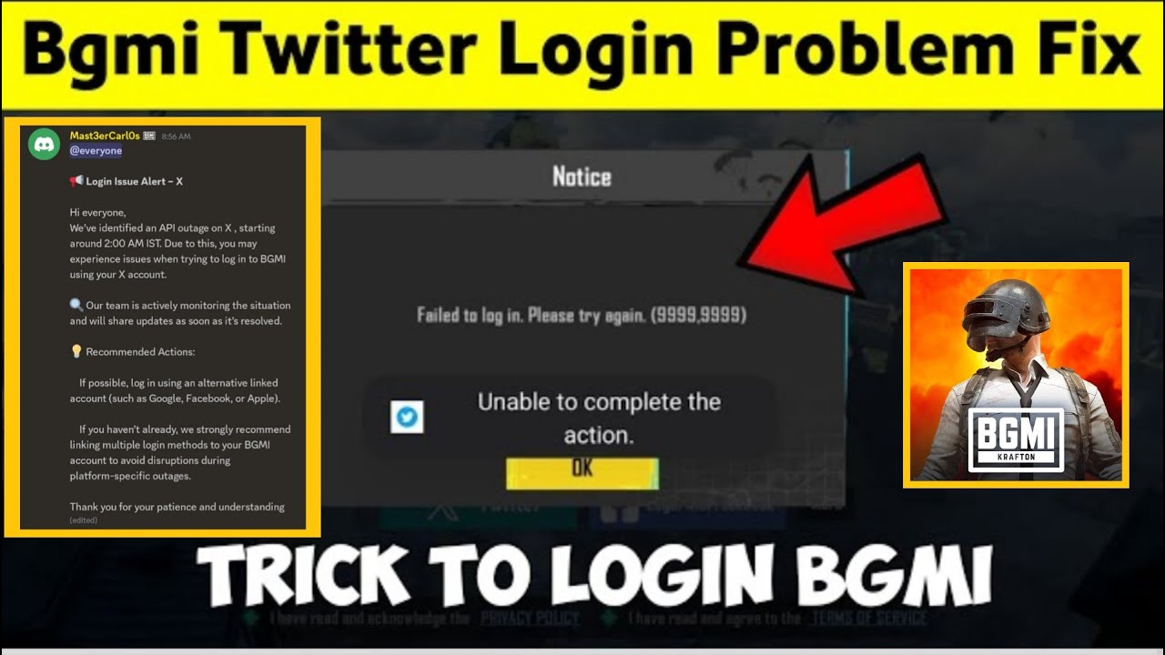 BGMI error 999.99 fixed on android