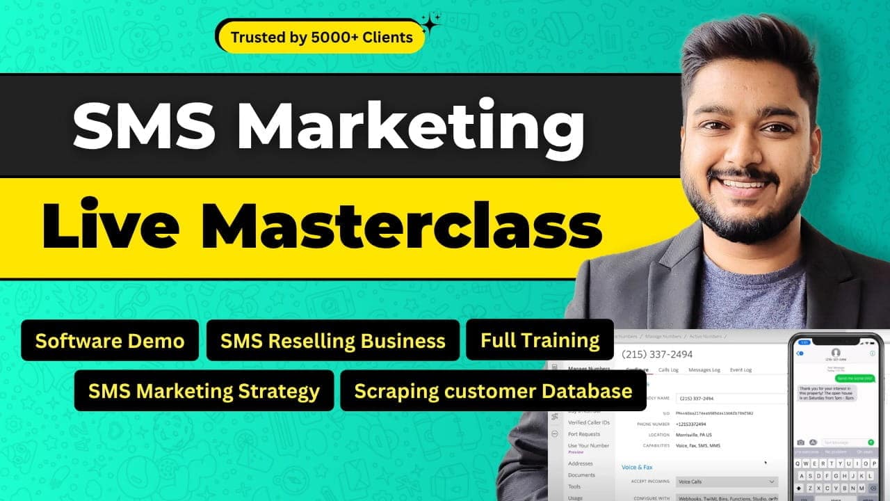 A Complete guide to Start SMS Marketing For Your Business in India.