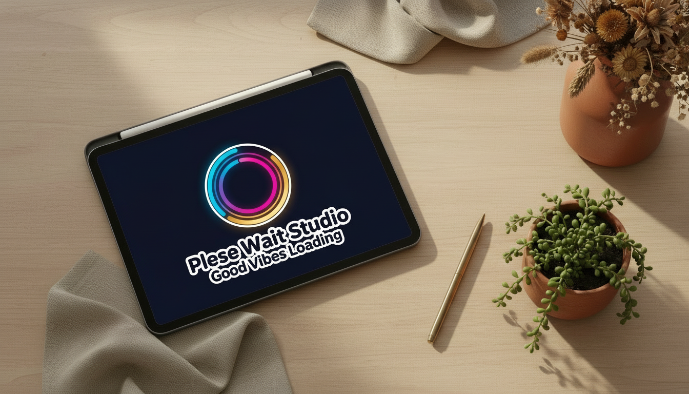 Please Wait Studio Logo