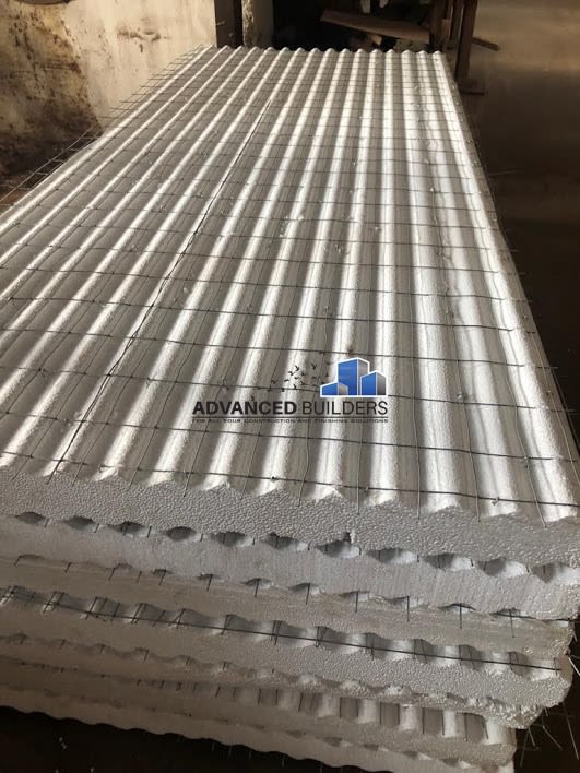 EPS Panels For Construction 1.2 M by 3 M by 80 mm Thickness thumbnail 1