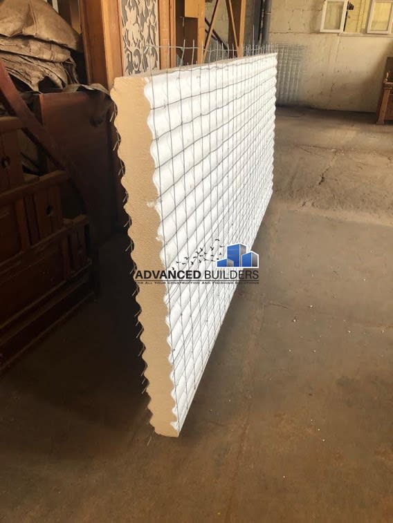 EPS Panels For Construction 1.2 M by 3 M by 80 mm Thickness thumbnail 4