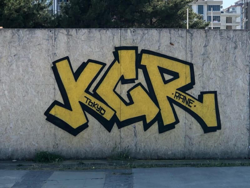 tokyo, rane (kcr) Graffiti - SAMSUN - Walls of Türkiye