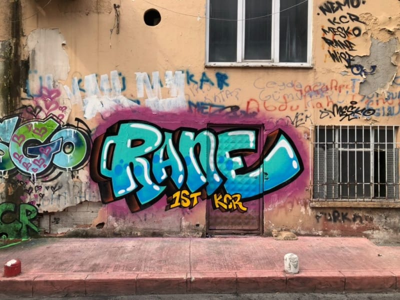 rane (1ST, kcr) Graffiti - İLKADIM, SAMSUN - Walls of Türkiye