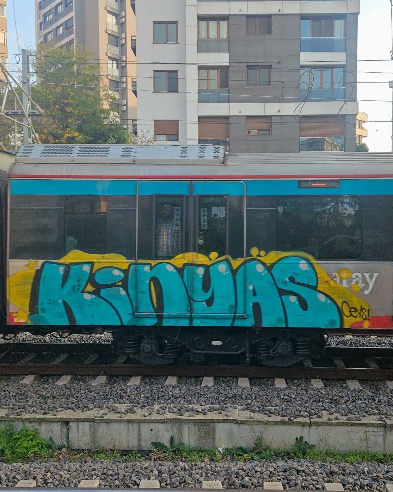 KİNYAS160, ceys Graffiti - Marmaray, İstanbul - Walls of Türkiye