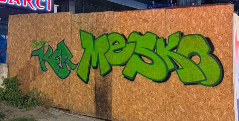 MESKO (kcr) Graffiti - Atakum, SAMSUN - Walls of Türkiye