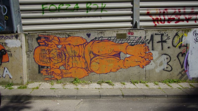 Rakun Graffiti - Erenköy, İstanbul (2020) - Küçük Resim 2 - Walls of Türkiye