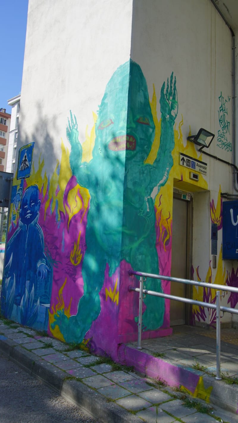 Rakun Graffiti - SUADİYE, İstanbul (2023) - Küçük Resim 5 - Walls of Türkiye