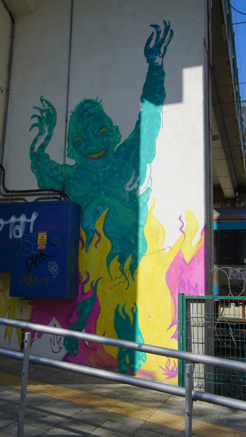 Rakun Graffiti - SUADİYE, İstanbul (2023) - Küçük Resim 6 - Walls of Türkiye