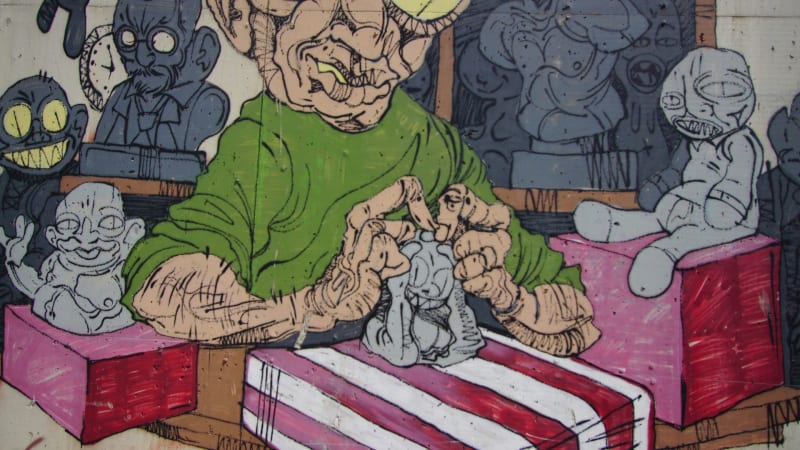 Rakun Graffiti - FENERYOLU, İstanbul (2019) - Küçük Resim 1 - Walls of Türkiye
