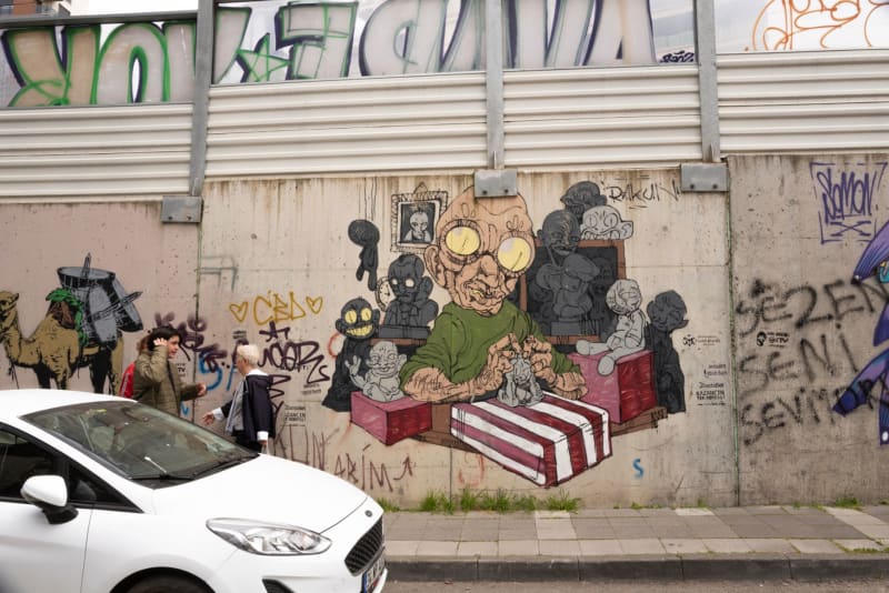Rakun Graffiti - FENERYOLU, İstanbul (2019) - Küçük Resim 4 - Walls of Türkiye