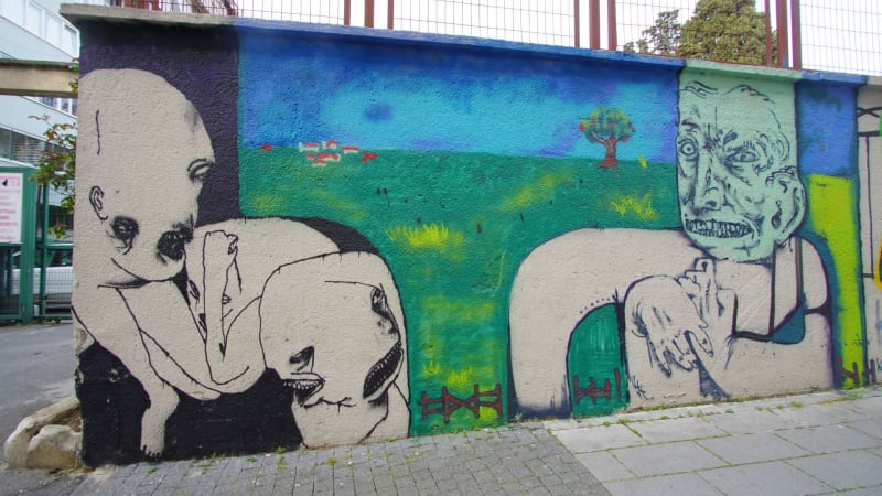 Rakun, YABANCI Graffiti - Kadıköy, İstanbul (2021) - Küçük Resim 2 - Walls of Türkiye