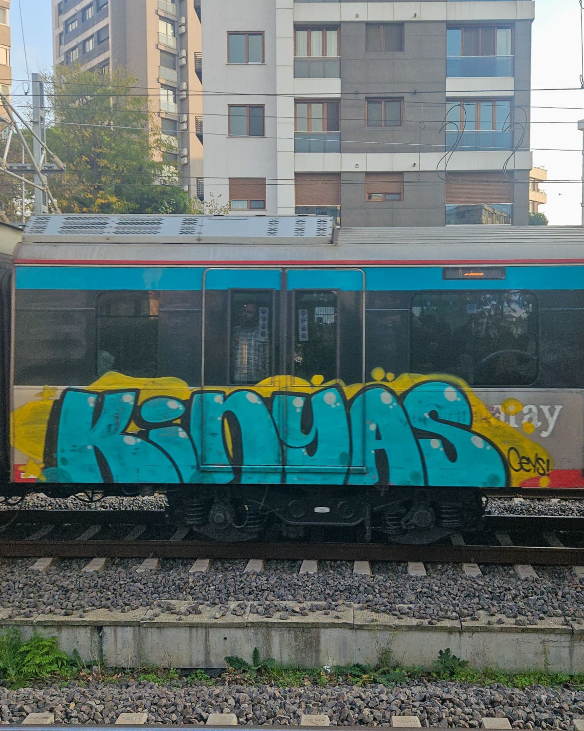 KİNYAS160, ceys Graffiti - Marmaray, İstanbul (2025) - Walls of Türkiye