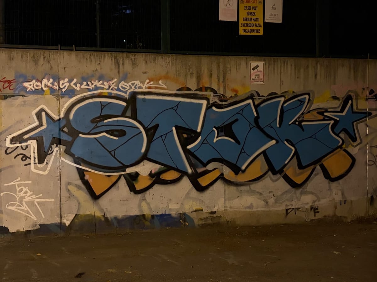 stok Graffiti - ATAKÖY, İstanbul (2026) - Walls of Türkiye