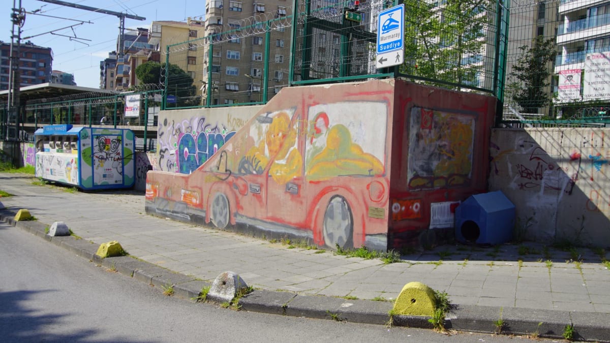 Rakun Graffiti - SUADİYE, İstanbul (2017) - Walls of Türkiye