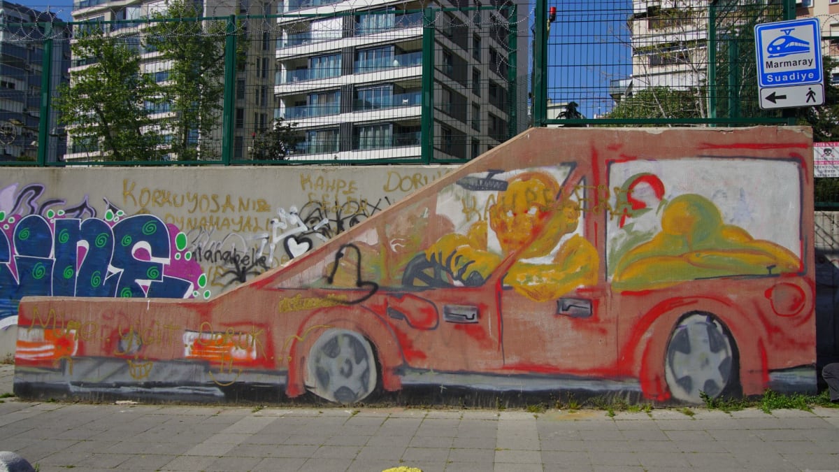 Rakun Graffiti - İstanbul (2017) - Walls of Türkiye