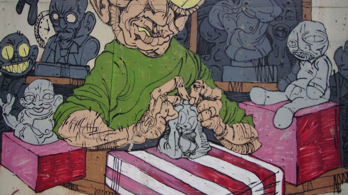 Rakun Graffiti - FENERYOLU, İstanbul (2019) - Walls of Türkiye