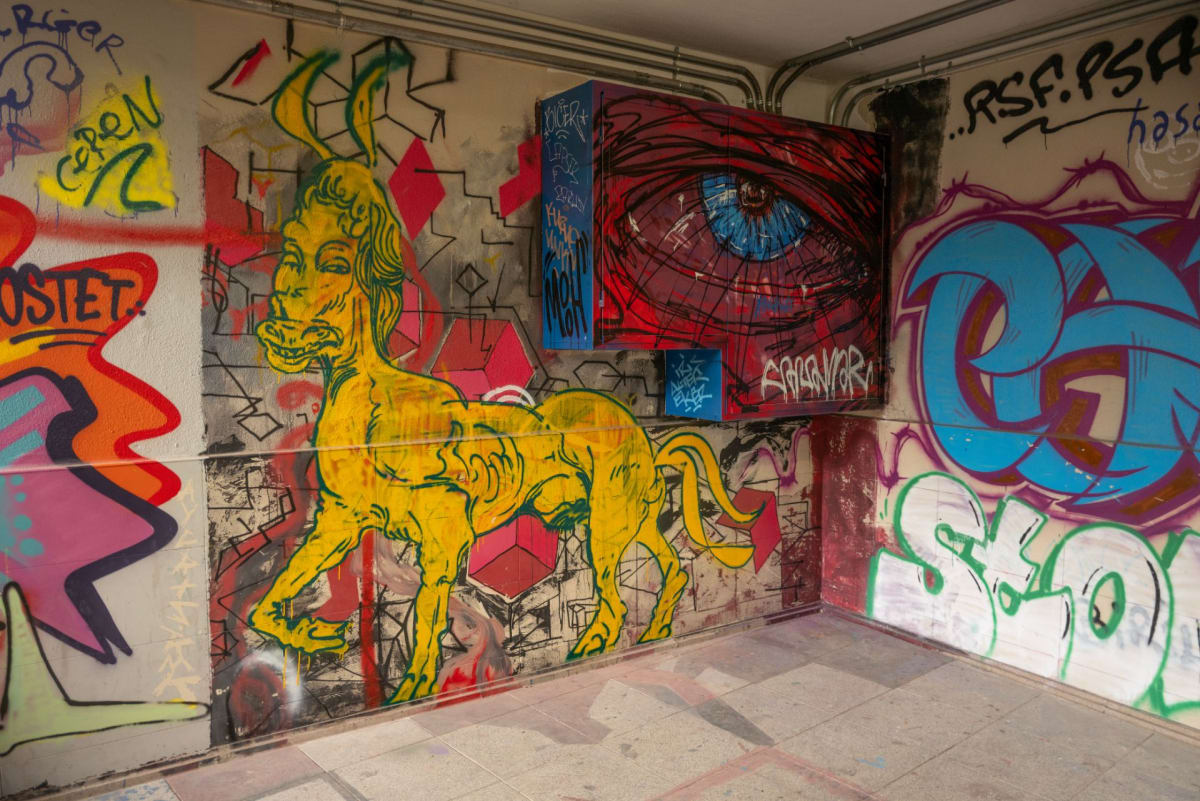 Rakun, Canavar Graffiti - SUADİYE, İstanbul (2020) - Walls of Türkiye