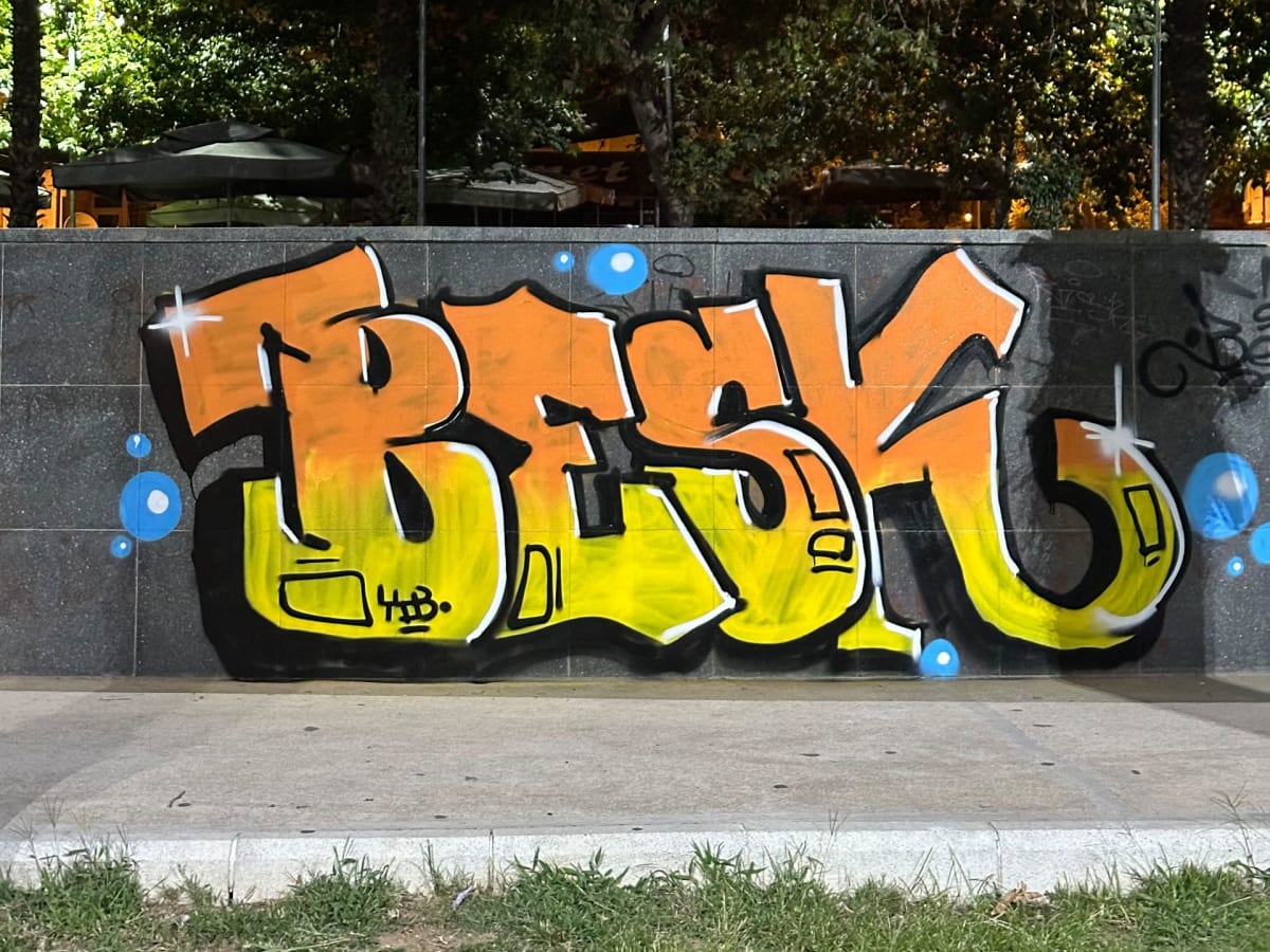 BESK Graffiti - ÖDEMİŞ, İZMİR (2026) - Walls of Türkiye