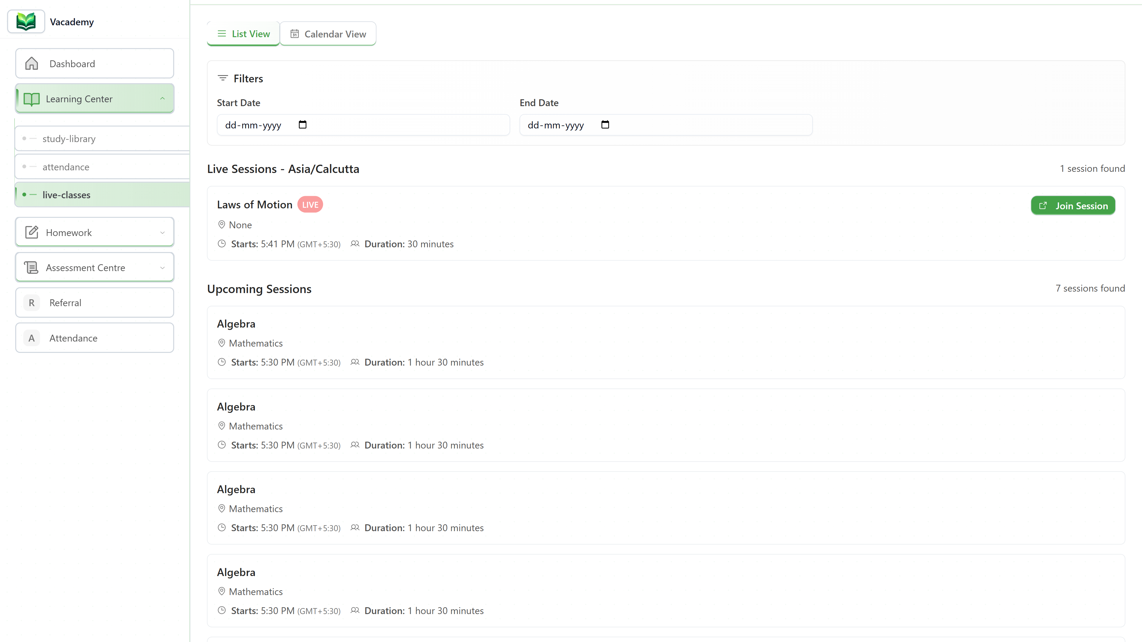 Managing Parent Expectations Through Vacademy’s Analytics