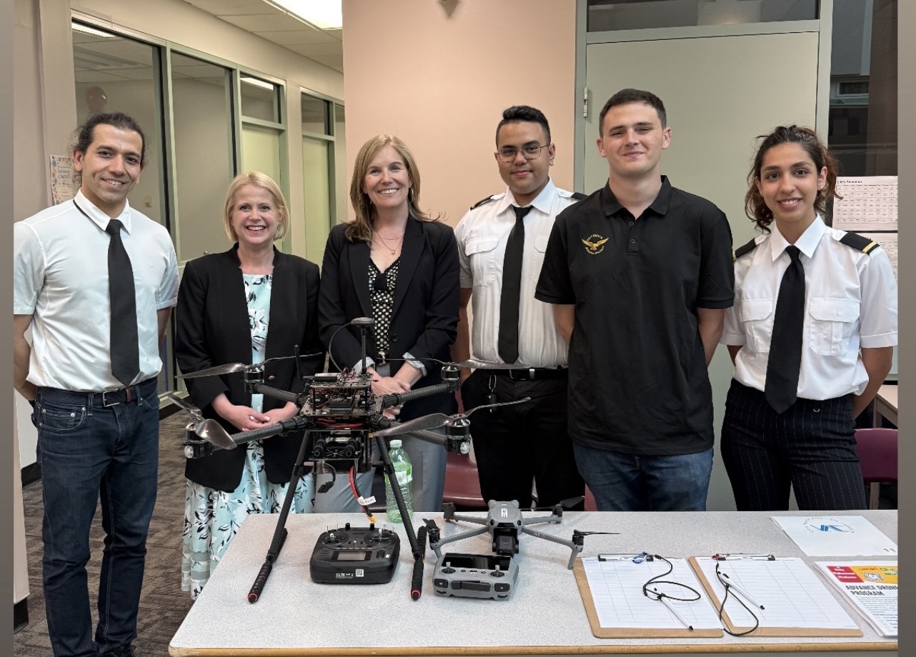 Flight training program at Vancouver Aviation College