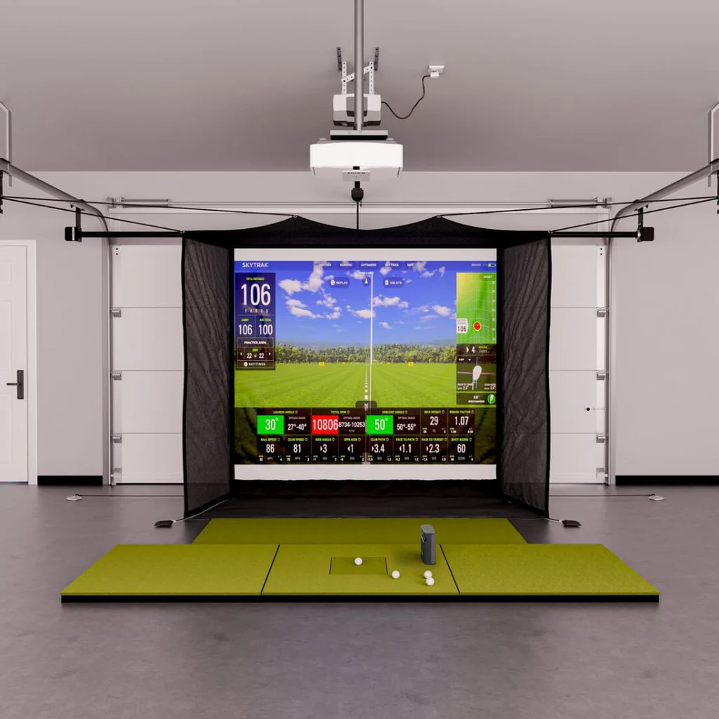 Best Golf Simulator for Garage (2026): What Actually Fits