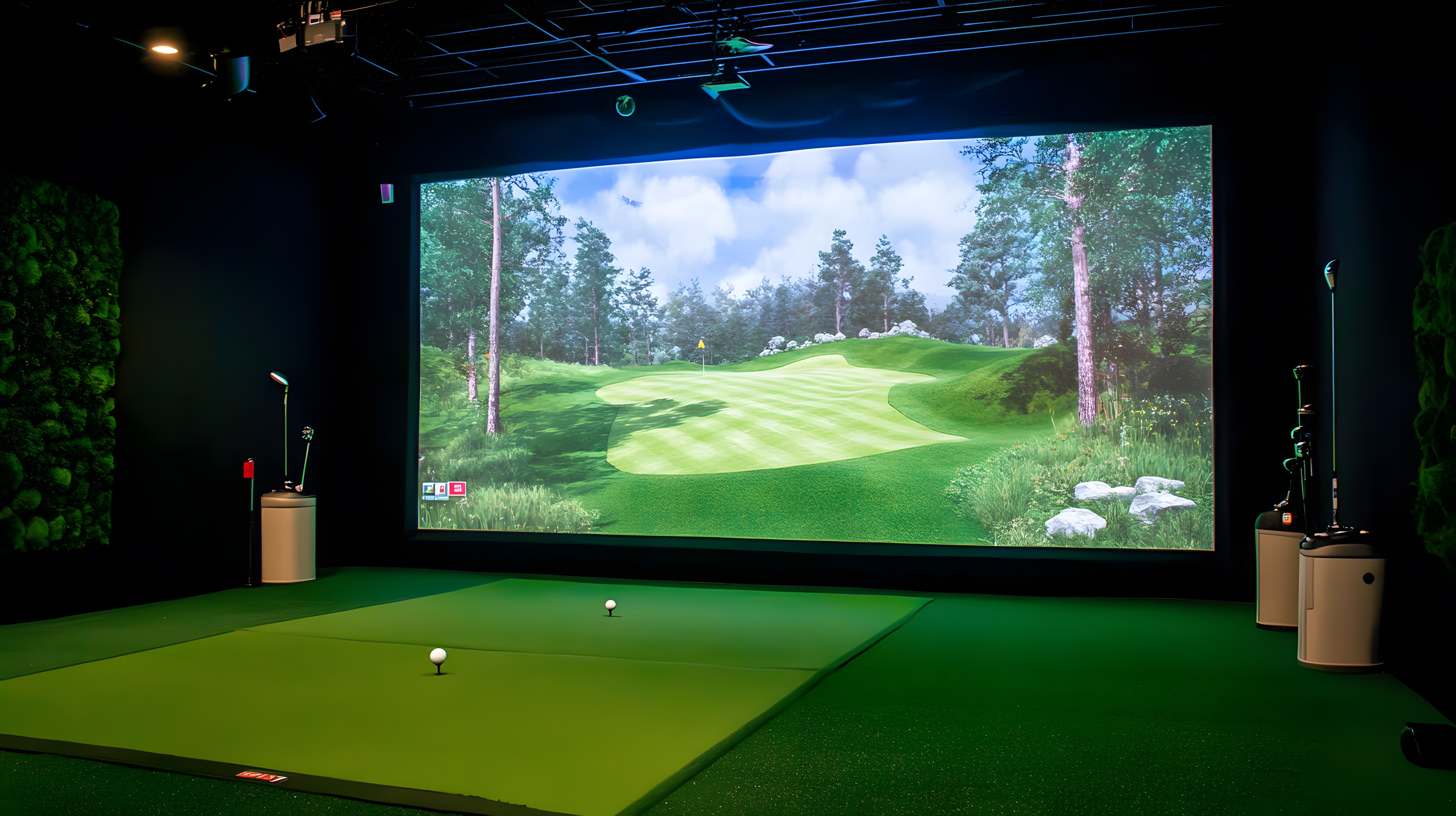 Minimum Ceiling Height for Golf Simulator: 8 ft vs 8.5 ft vs 9 ft