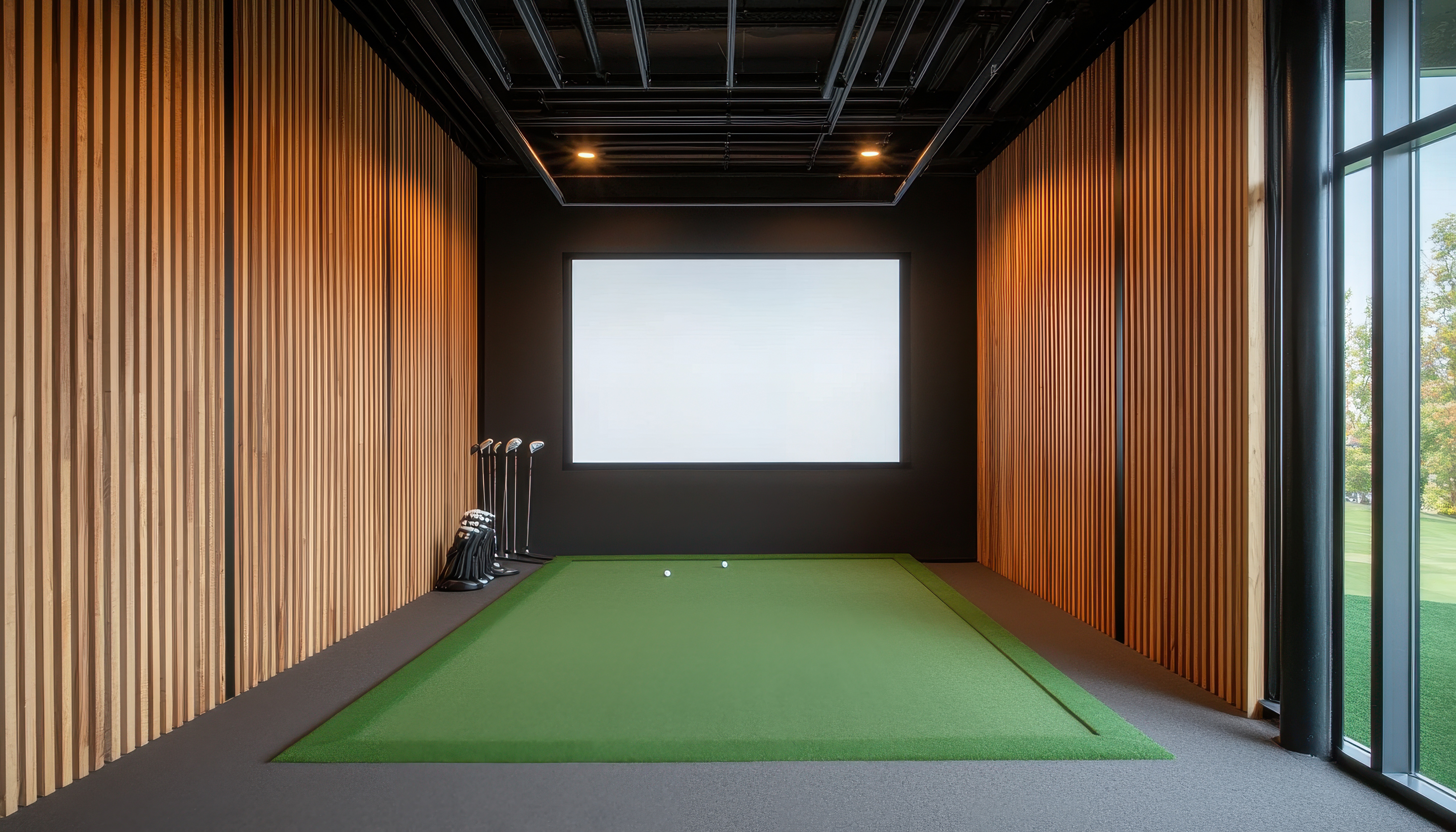 Golf Simulator for Small Rooms: Best Setups Under 12 Feet Deep