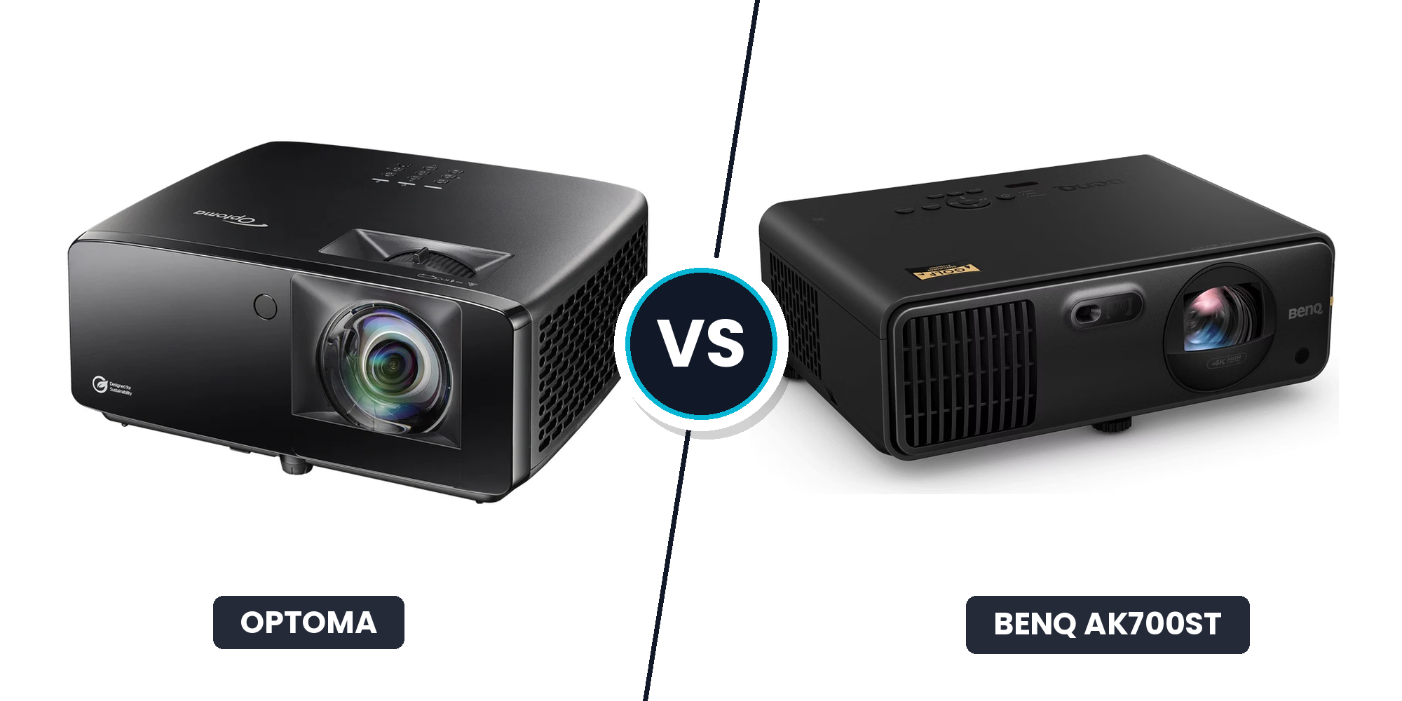 BenQ AK700ST vs Optoma GT2400HDR (2026): Best Golf Projector?