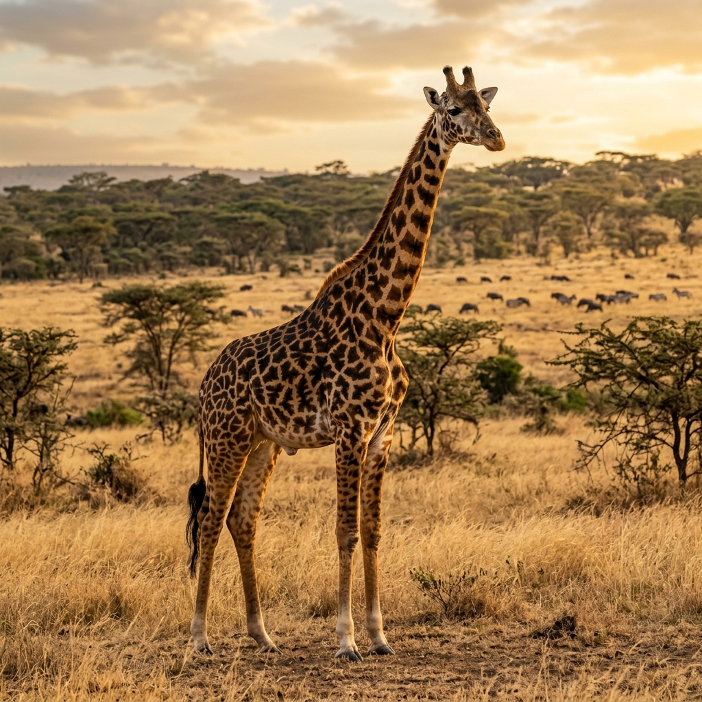 Masai Giraffe β Giraffa tippelskirchi
