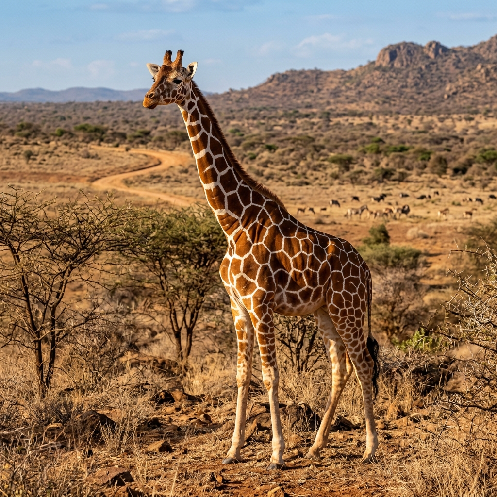 Reticulated Giraffe β Giraffa reticulata